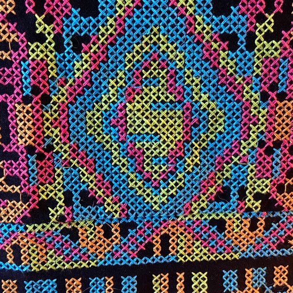 WOW Culture | Cross Stitched Cocktail Dress | S - Picture 3 of 5